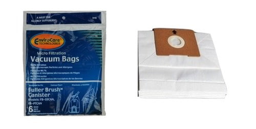 Fuller Brush FBPT2 Canister Micro Filtration Bags 6 Pk - 848