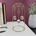 thumbnail image 5 of Bard's Arched Gold-toned Ornament Stand, Small Scroll, 8" H x 3.75" W x 3.75" D, Pack of 12, 5 of 5