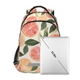 thumbnail image 7 of FORMRS Kids School Backpack Elementary Student Unisex Travel Bookbag with Reflective Stripes, Watercolor Grapefruit, 7 of 7