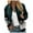 B-Grey, variant on Cnbwig Women's Trendy Jackets Floral Print Round Neck Loose Long Sleeve Coat Cardigan Zipper Collar Top Football Jacket with Pockets Coats 2025 Fall Fashion Outfits A-Blue L