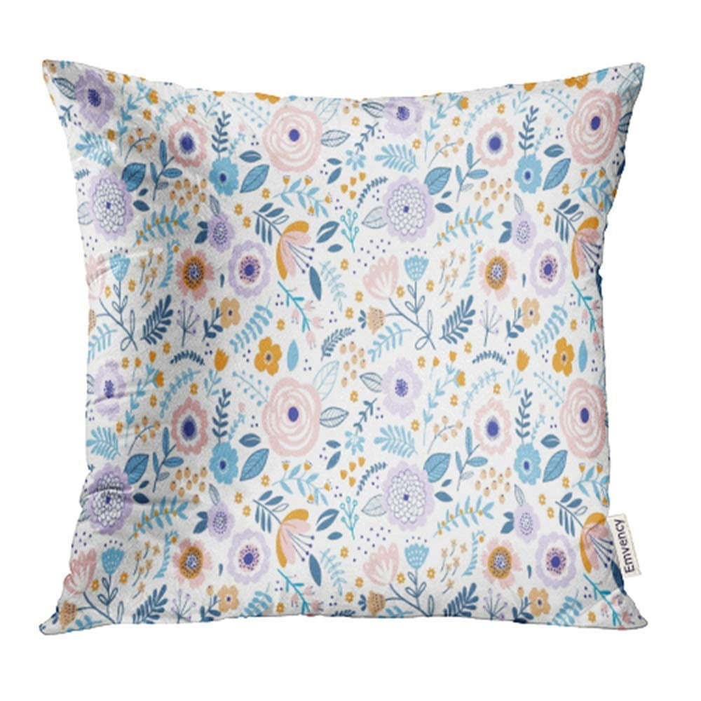 ARHOME Flowers Small Colorful Multicolor White Modern Floral The