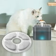 thumbnail image 4 of 4 Pcs Filtre Rond pour Fontaine d'Eau Chat Charbon Fer Échange Résine Filtre de Remplacement, 4 of 7