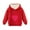 Red, variant on TFEOQRY Children Girls Hooded Sweatshirts Fashion Casual Long Sleeve Composite Velvet Tops Hoodie Lamb Wool And Thickening pullover Tops