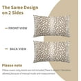 thumbnail image 3 of Antelope Lumbar Pillow Covers 12X20 Inch Beige Deer Animal Print Decorative Pillow Cases Modern Neutral Faux Fawn Linen Throw Pillows Set of 2 Home Decor for Sofa Porch Couch Outdoor, 3 of 6