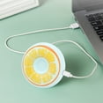 thumbnail image 4 of Calentador De Manos De Bolsillo, Calentador De Manos Eléctrico Portátil Recargable Con Forma De Donut 3 Engranajes Para Oficina, 4 of 7