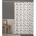thumbnail image 2 of S4Sassy White Dot & Watermelon Fruits Printed Bathroom Curtain Waterproof Shower Drapes-60 x 70 Inch, 2 of 6