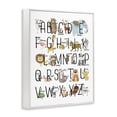 thumbnail image 2 of Stupell Industries Bohemian Boho Animals Alphabet White Framed Giclee Art, 16 x 20, by Erica Billups, 2 of 7