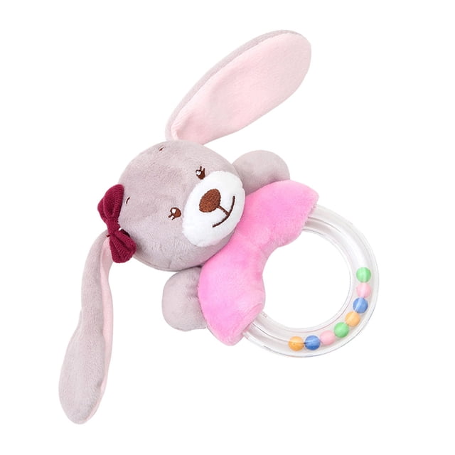 Baby Toys Baby Toy Cute Baby Rattle Rabbit Plush Baby Cartoon Baby Toy Education Baby Rattle
