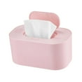 thumbnail image 4 of Almencla Portable USB Wipe Warmer Napkin Heating Box Cover Napkin Heating Box Wet Wipe Heater Home Use Tissue Heater for Household Car pink, 4 of 8