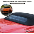 thumbnail image 4 of TINKI American Flag Rear Window Decal Sticker for Chevrolet Corvette C7 2014-2019 Car Window Decoration Vinyl Sticker, 4 of 12