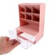 thumbnail image 5 of Hytrove Organizador De Escritorio Con Cajón En Plástico Rosa Para Oficina Y Estudio, 5 of 8