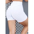 thumbnail image 4 of Shorts de Yoga d'Entraînement Anticellulite Blancs pour Femmes, 4 of 7