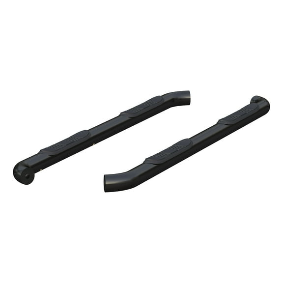 ARIES 214051 3-Inch Round Black Stainless Steel Nerf Bars, No-Drill, Select Chevrolet Colorado, GMC Canyon