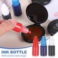 thumbnail image 5 of Uxcell Fingerprint Ink Pads, Thumbprint Ink Pad with 5ml Water-Based Ink Quick-Drying & Portable for Notary Stamp Office Supplies Identification ID Security Enforcement, Black, 5 of 6