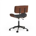 thumbnail image 2 of Carson Carrington  Leksand Simple Mid-century Modern Office Chair Black, 2 of 5