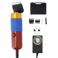 thumbnail image 1 of Tondeuse électrique rechargeable pour animaux à poils épais, pour chiens, chèvres, lapins, chats, poils longs, prise UE 100-240 V, 1 of 4