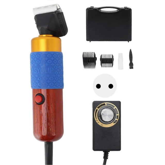 Tondeuse électrique rechargeable pour animaux à poils épais, pour chiens, chèvres, lapins, chats, poils longs, prise UE 100-240 V