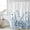 Blue, variant on Sage Green Spring Floral Shower Curtain, Waterproof Shower Curtains for Bathroom, Watercolor Elegant Pastoral Flowers Washable Fabric Bathtub Curtain Set Bath Decor with 12 Hooks 72"x78"