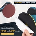 thumbnail image 3 of 25 Pcs 5 Inch Sanding Disc 80 Grit Hook and Loop Sandpaper Random Orbital Sander Pads for Woodworking Automotive, 3 of 6