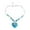 a, variant on YYKihy Women Personalise Turquoise Boho Necklace Memorial Pendant Jewelry Gift