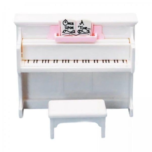 mini piano,casa de muñecas taburete de piano en miniatura conjunto de decoración moderna,mini instrumento musical accesorios para casa de muñecas,miniaturas 1 12 modelo a escala decoración