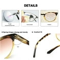 thumbnail image 2 of 4 Pairs Tinted Reading Glasses Round Vintage Sunglasses Readers, 2 of 5