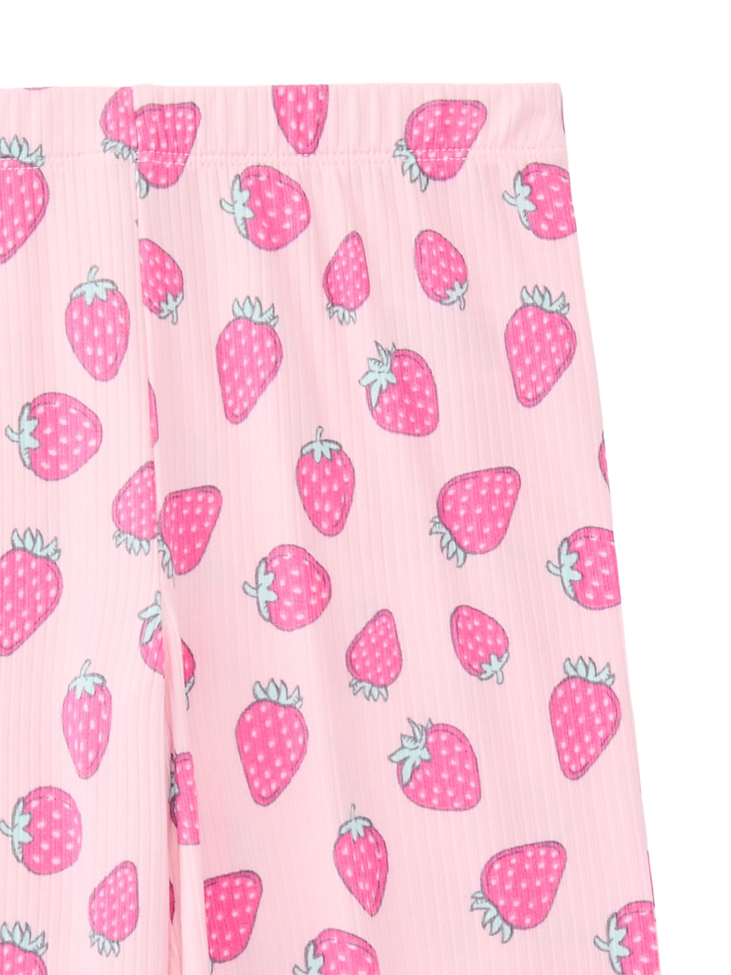 Wonder Nation Girls Pajama Tank Top and Pants with Scrunchie Set, 3-Piece, Sizes 4-18