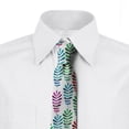 thumbnail image 3 of Necktie, Watercolor Branches Art, 3.7", Multicolor, by Ambesonne, 3 of 4