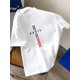 thumbnail image 1 of [Geometric Paris Print Tee] Summer Geometric Paris Print Polyester T-Shirt - 1pc Men's Casual Round Neck Stretch Fit Top for Adults, 1 of 5