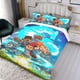 thumbnail image 3 of Dragon Striker Conjunto de sábanas temático, trío de piezas, cómodo y amigable con la piel, diseño único, regalo de decoración para el hogar para familiares, amigos y fans,140cm *210cm, 3 of 6