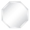 thumbnail image 2 of Kate and Laurel Rhodes Modern Octagon Wall Mirror, White 25x25 Inches, 2 of 5