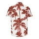 thumbnail image 5 of Blusa y camisa de manga corta con cuello vuelto Camisa casual para hombre Camisa de bolos vintage de manga corta Camisas de verano de playa cubana Camisa con botones Blusa para hombre Poliéster, 5 of 5