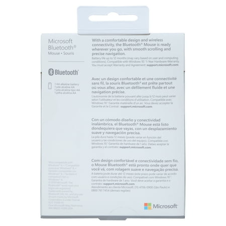 Microsoft - Bluetooth Optical Mouse - Pastel Blue
