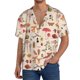 thumbnail image 1 of Fotbe Autumn Camisa Estampada de Manga Corta para Hombre, Casual de Verano, Estilo Playero, Sin Arrugas-Large, 1 of 5