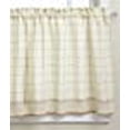 thumbnail image 3 of LORRAINE HOME FASHIONS Adirondack Tier Curtain Pair, 60 by 36-Inch, Toast, 3 of 4