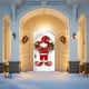 thumbnail image 5 of Cortina Navideña para Puerta, Decoración para Fiestas Navideñas, Papá Noel, Colgante de Puerta, 180 X 90 Cm, Tela de Nailon | En Stock, 5 of 6