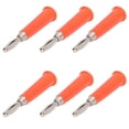 thumbnail image 3 of Cuerno Banana Plug Banana Plugs Conector Diy Banana Plug Conectores 100 Piezas Cuerno Banana Plug Latón Aleación De Zinc ABS Soldado Banana Plugs Conector Para Baterías De, 3 of 8