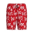 thumbnail image 6 of Daiia Hohoho Mens Woven Stretch Pajama Short,Short Pajama Pants-Medium, 6 of 7