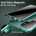thumbnail image 2 of Funda De Privacidad Anti Peeping Compatible con Samsung Galaxy S22 Ultra/s22, Cubierta Magnética De Vidrio Templado De Doble Cara, 2 of 5