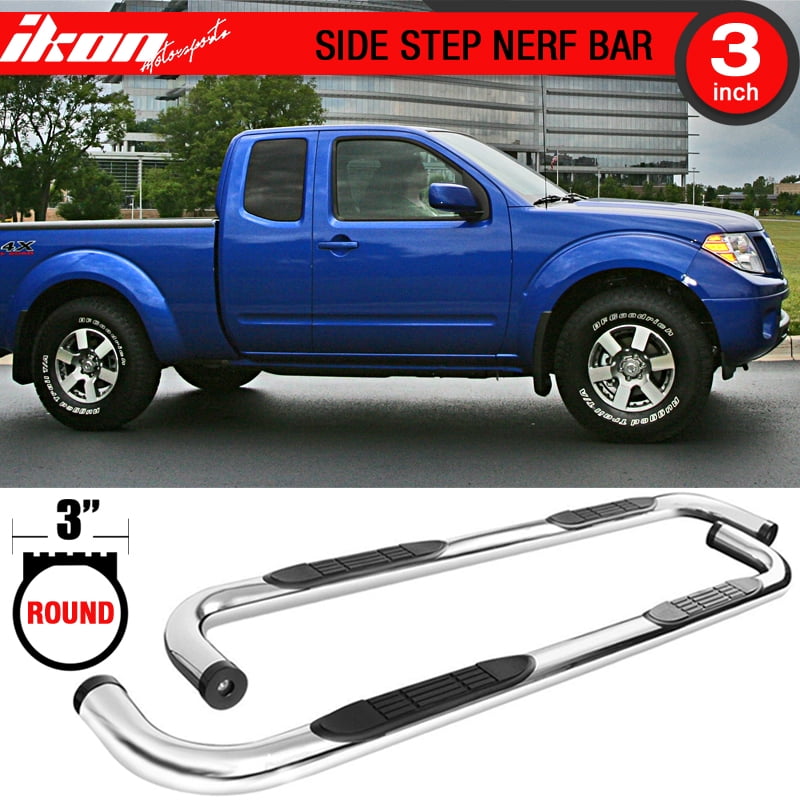 Ikon Motorsports Running Boards for 0516 Nissan Frontier King Cab 3