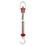 Eisco Labs Newton Force Meter Spring Scale - Max Capacity 20N, 2Kg, Dual Scale Labeled