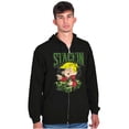 thumbnail image 4 of Dennis the Menace Stackin Money Men Big & Tall Zip Hoodie Brisco Brands 2X, 4 of 5