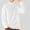 White, variant on Goodtrade8 Fall Tops for Men Athletic Solid Color High Neck Brown Long Sleeve Oversized Shirts for Men