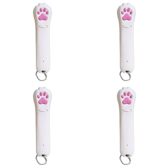4 Uds Proyección LED para Gato USB Gatos Proyector Láser Bolígrafos Teaser