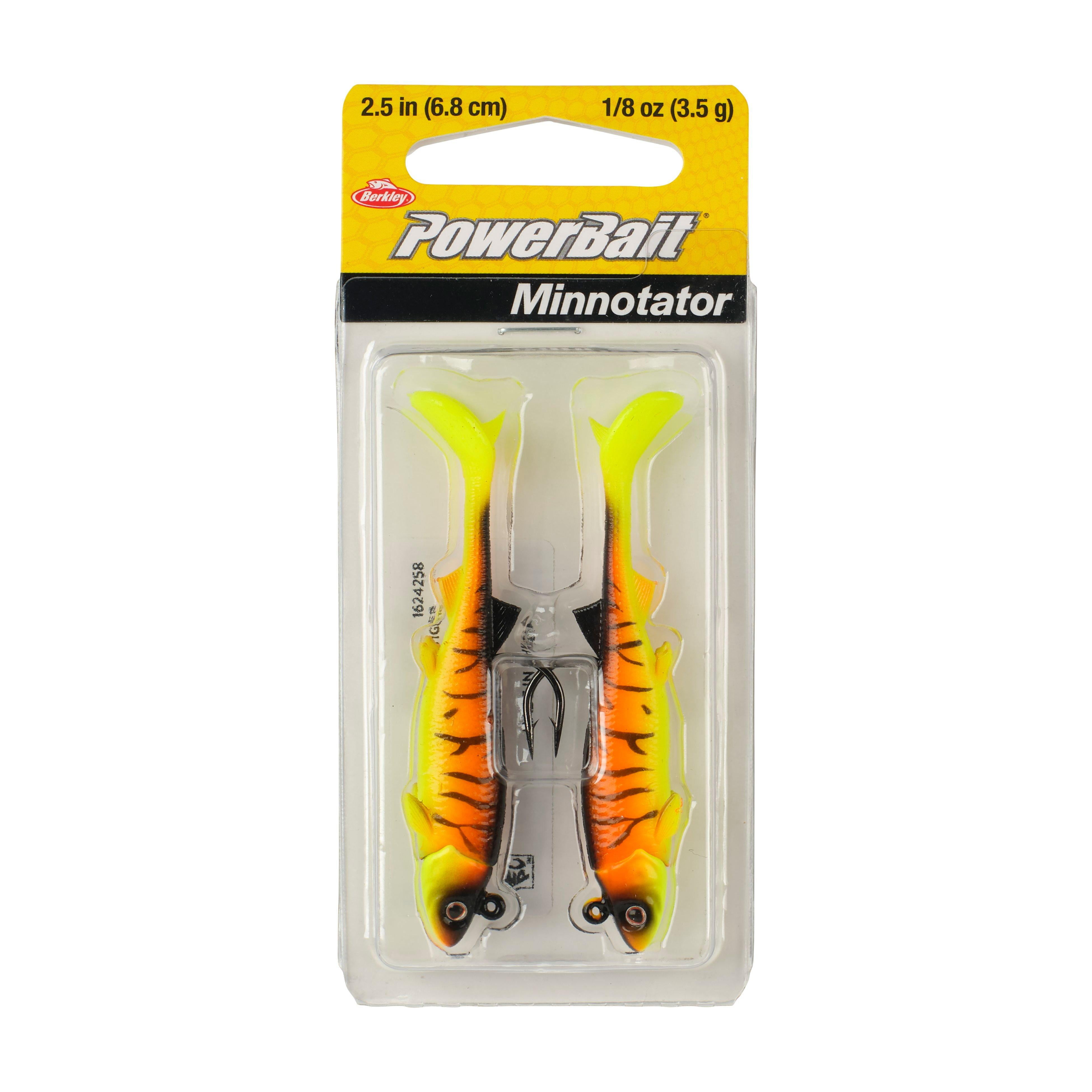 Berkley PowerBait® Minnotator, 2.5 in, Orange Tiger