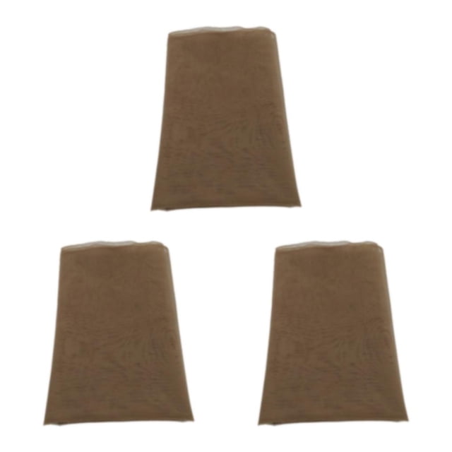 Material de tela de red de encaje Vogacara 1 yarda para hacer Accesorios para el cabello peluca Gris oscuro