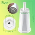 thumbnail image 3 of Up to 65% off Kitchen Gadgets Replacement Water Filter Parts For Machines Coffee Machine Filter Adapters For BES008 Coffee Machine Accessories Kitchen Organizers and Storage, 3 of 9