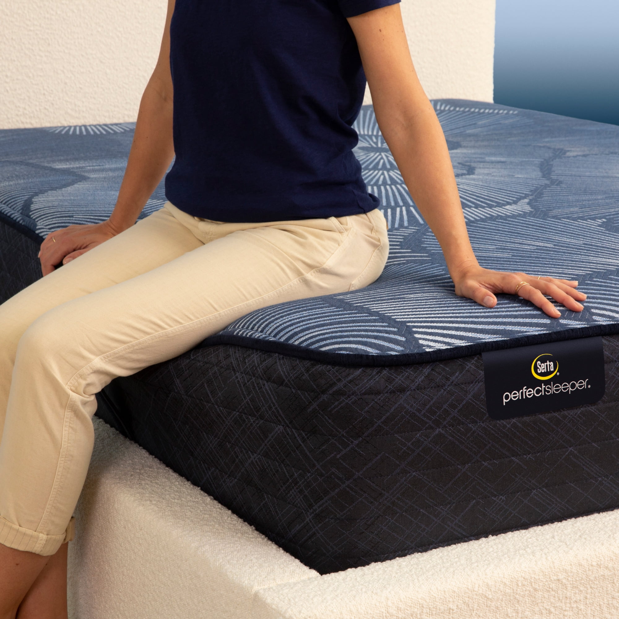 Serta 12" Full Mattress, Perfect Sleeper Pacific Peace Firm, Hybrid Mattress, Full Size Mattress, Adult Mattress