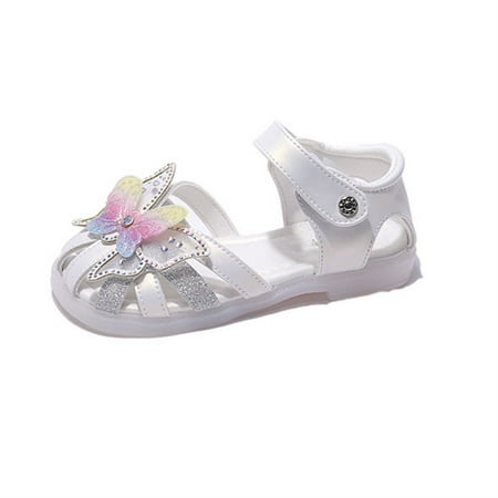 

Toddler Girl s White Fashion Sandals 9 Years-9.5 Years
