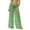 #173-Green, variant on Women Sheer Mesh Pants See Through Bikini Bottom Swimsuit Cover up Polka Dots Wide Leg Beach Pants